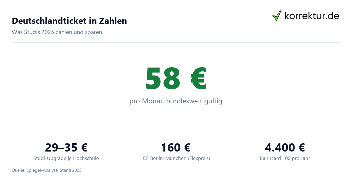 Bahnreisen mit dem Deutschlandticket: Preise und Strecken im Überblick