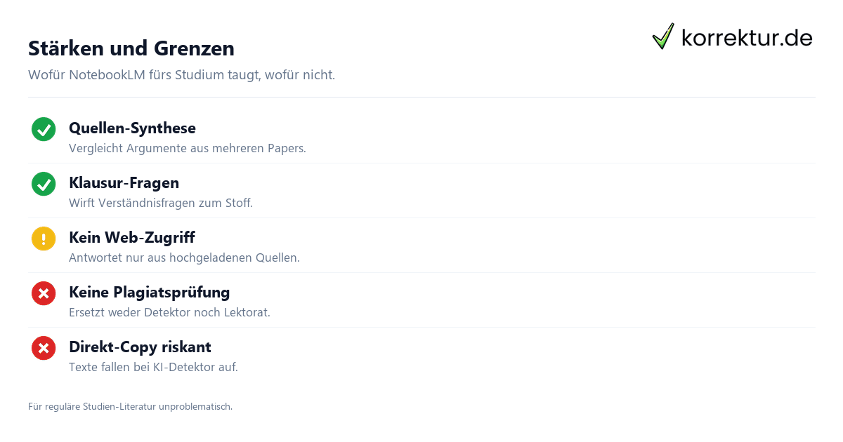 NotebookLM als Notizen-KI: Stärken und Grenzen im Überblick