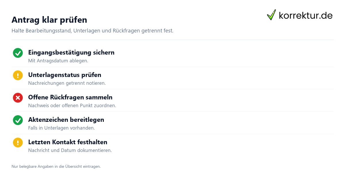 BAföG-Bearbeitungszeit verstehen und richtig handeln: Unterlagen prüfen