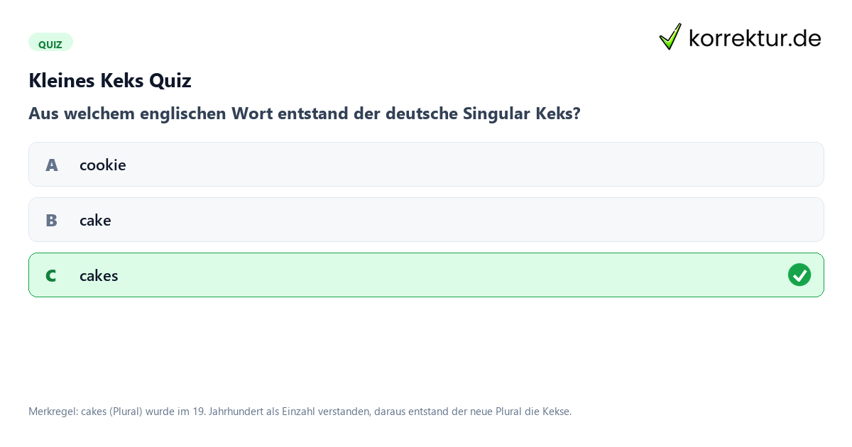 Keks Artikel Keks Artikel
