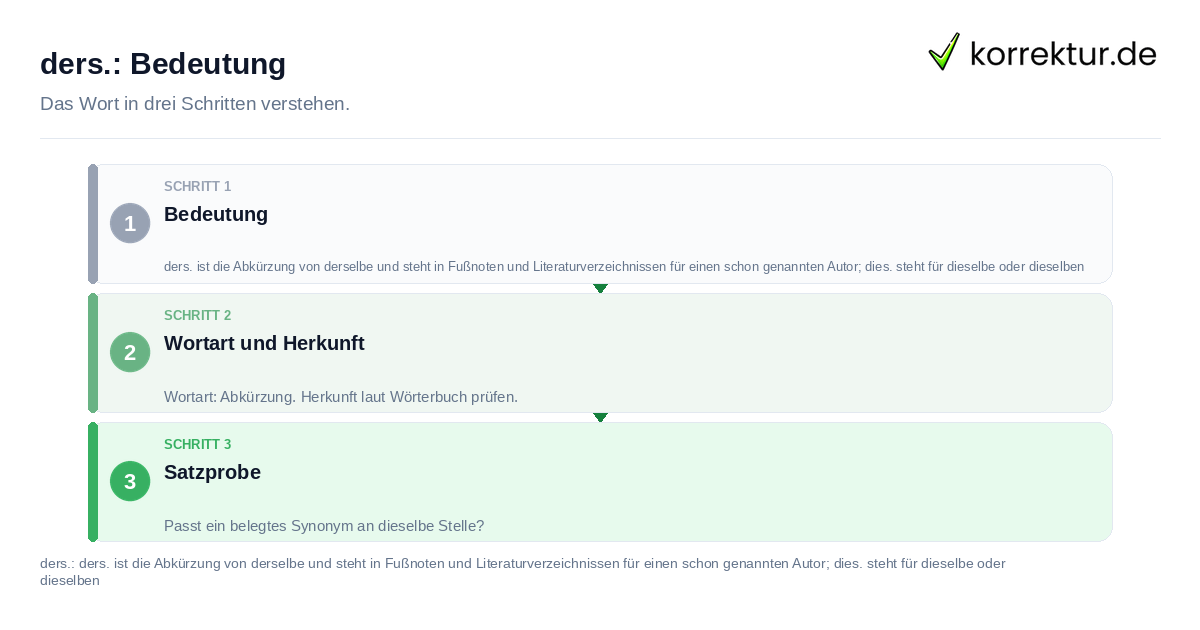 ders.: Bedeutung: das Wort in drei Schritten