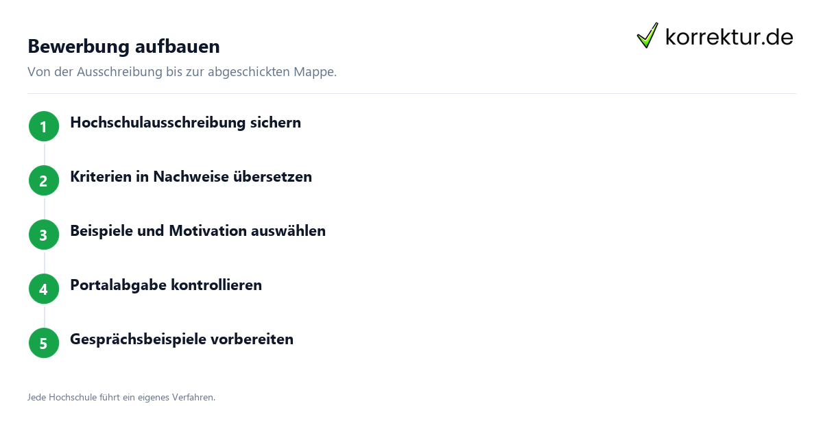 Deutschlandstipendium Ablauf