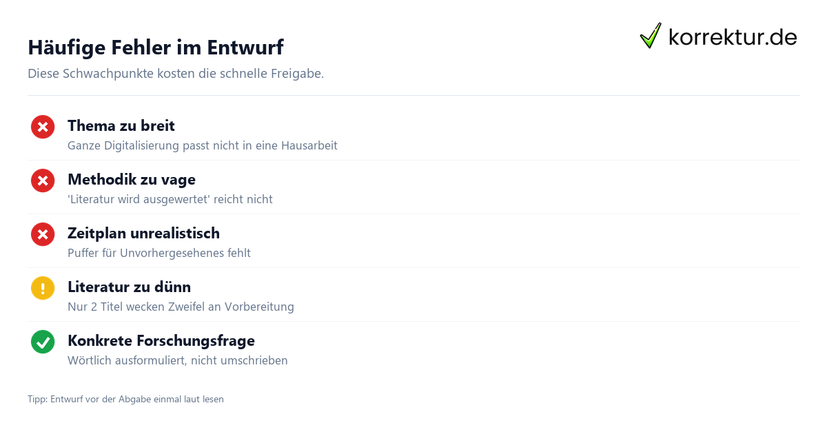 Exposé Hausarbeit Exposé Hausarbeit