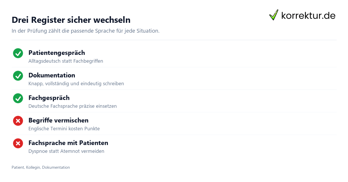Fachsprachprüfung für Medizin und Pflege vorbereiten Fachsprachprüfung für Medizin und Pflege vorbereiten: Überblick