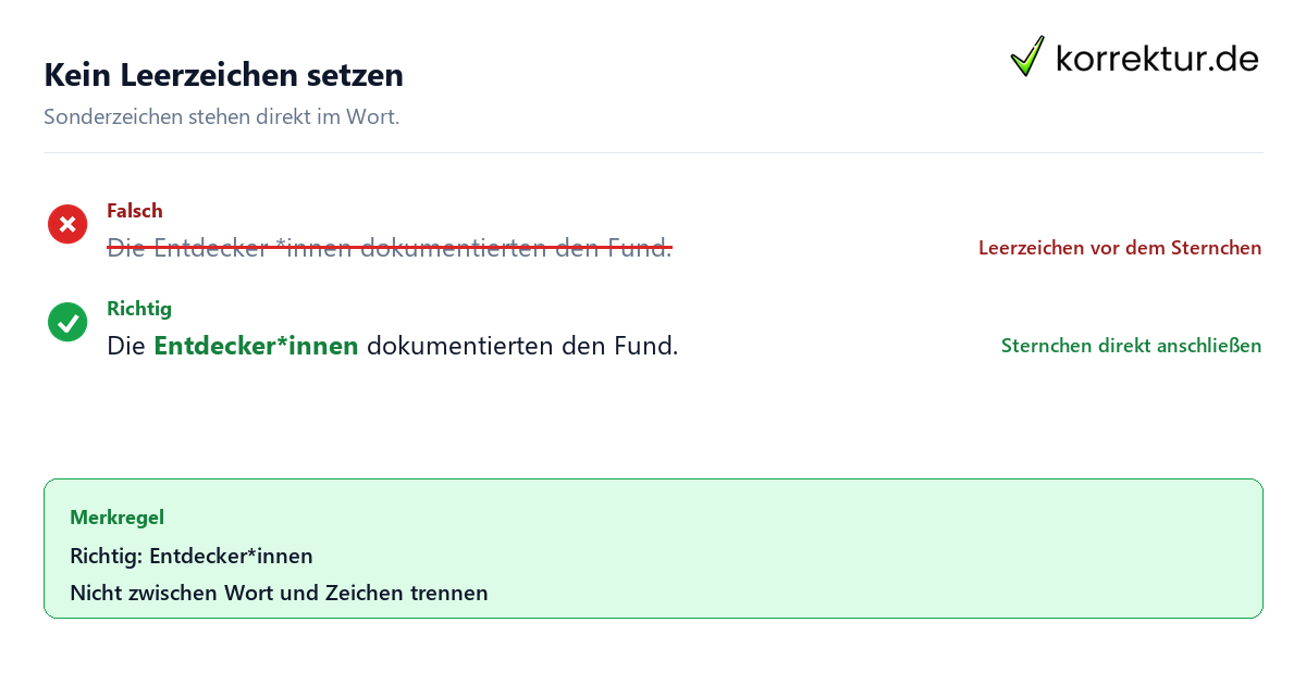 gendern Entdecker gendern Entdecker