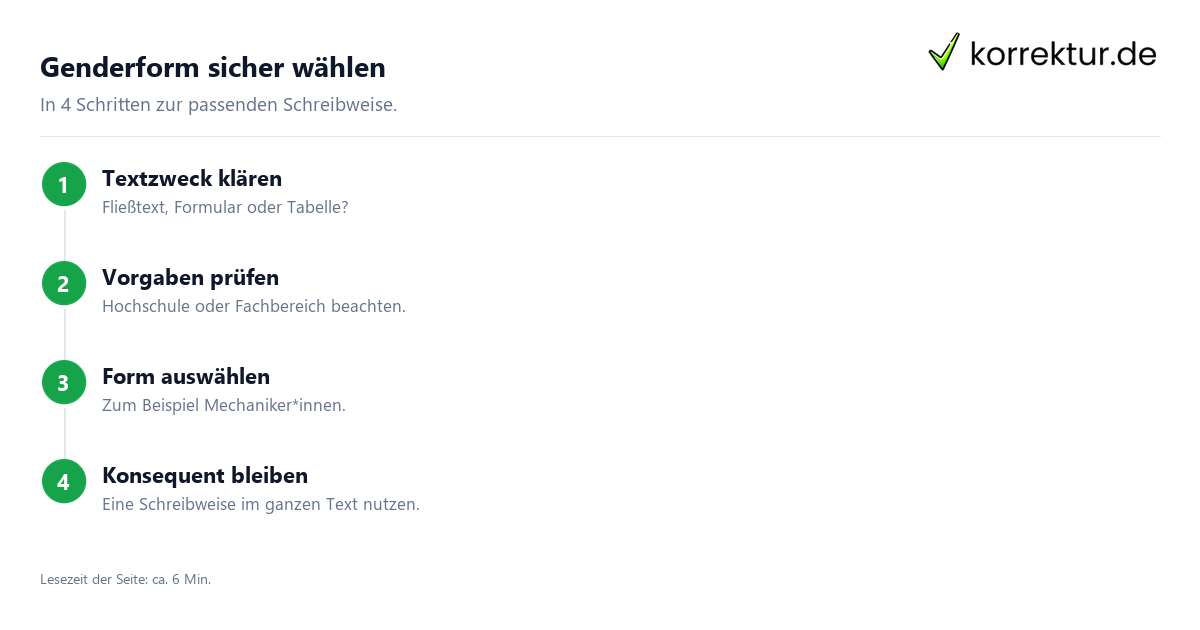 Gendern Mechaniker: Mechaniker*innen richtig verwenden