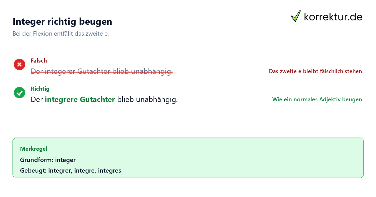 Schritt für Schritt integer Bedeutung: Schritte