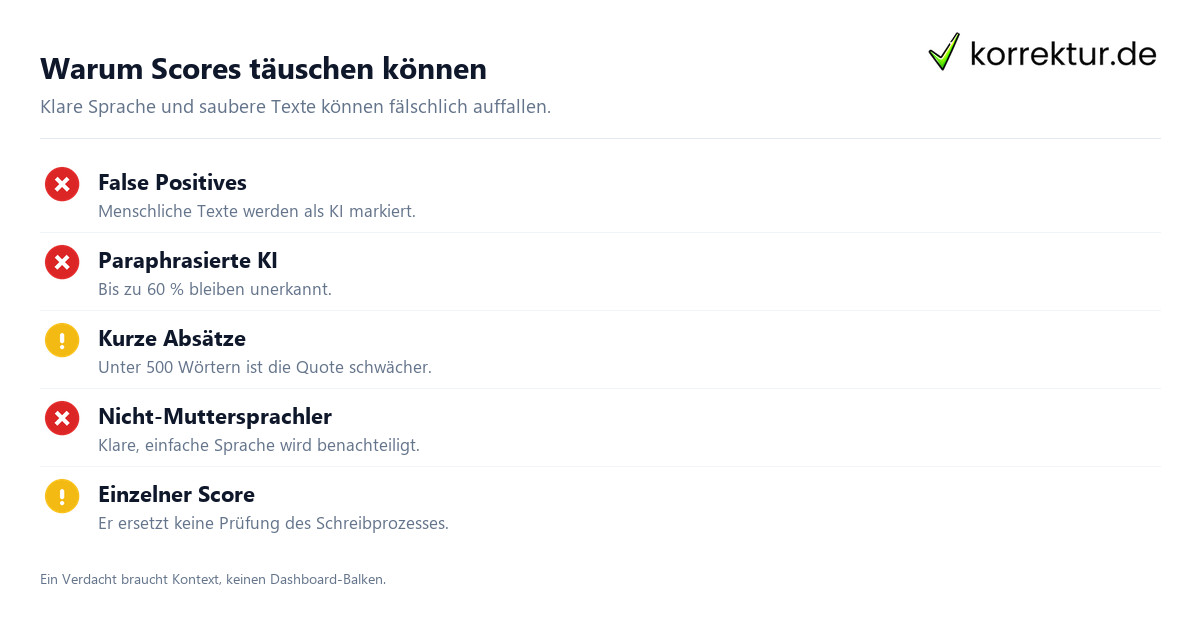 KI-Detektoren im Realitätscheck: Risiken erkennen