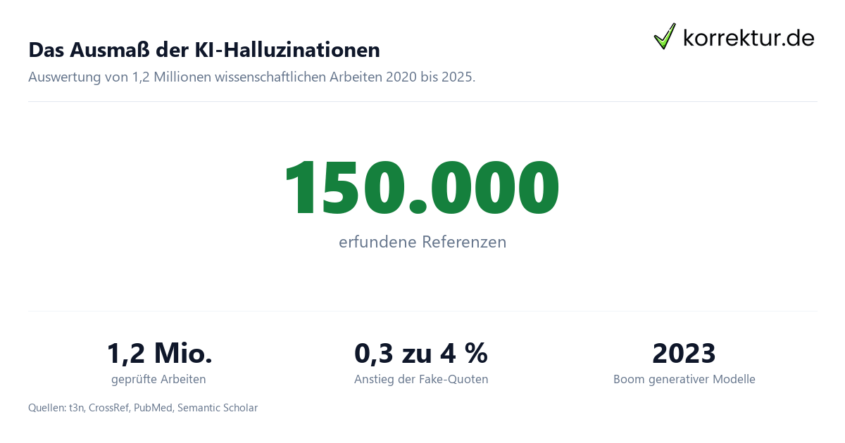 Falsche KI-Zitate bedrohen die Wissenschaft Falsche KI-Zitate bedrohen die Wissenschaft