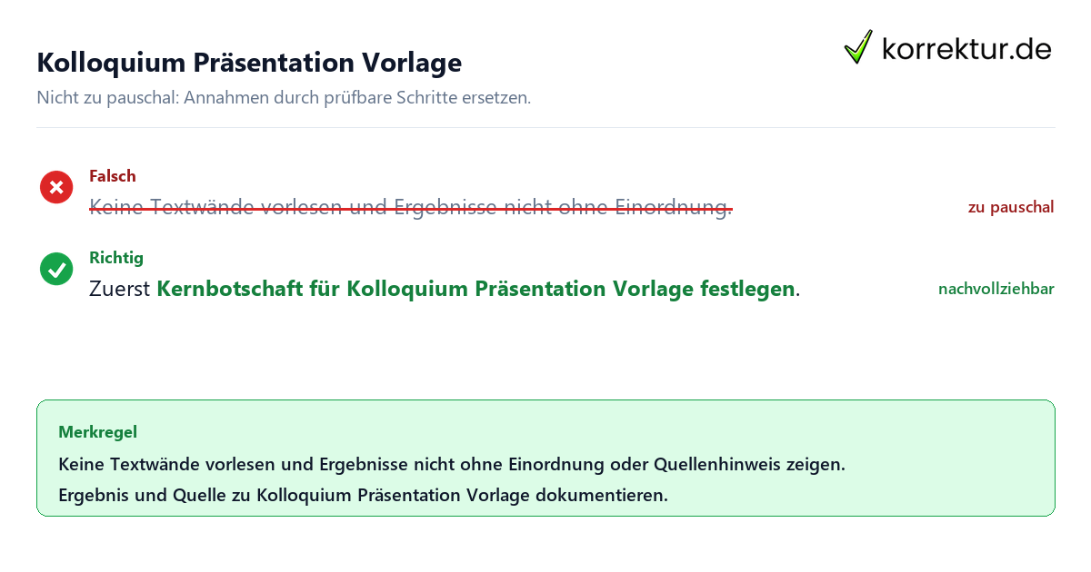 Kolloquium Präsentation Vorlage Ungeeignete und belastbare Vorgehensweise bei Kolloquium Präsentation Vorlage