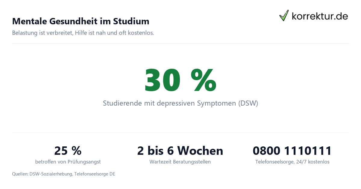 Motivation & Mental Health im Studium