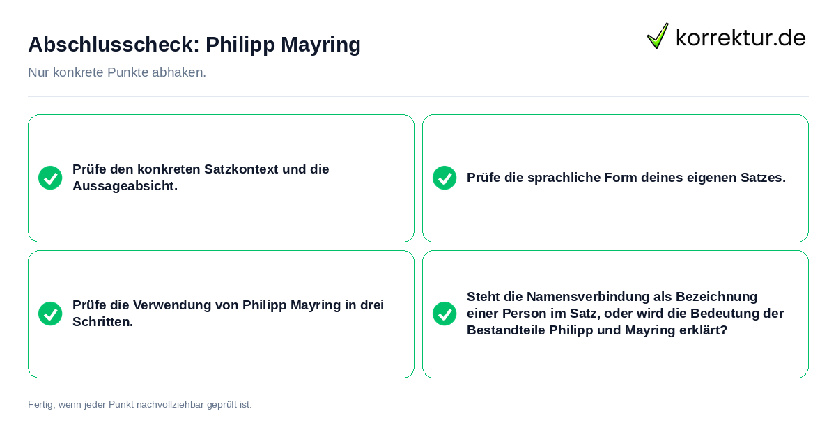 Konkreter Abschlusscheck zu Philipp Mayring