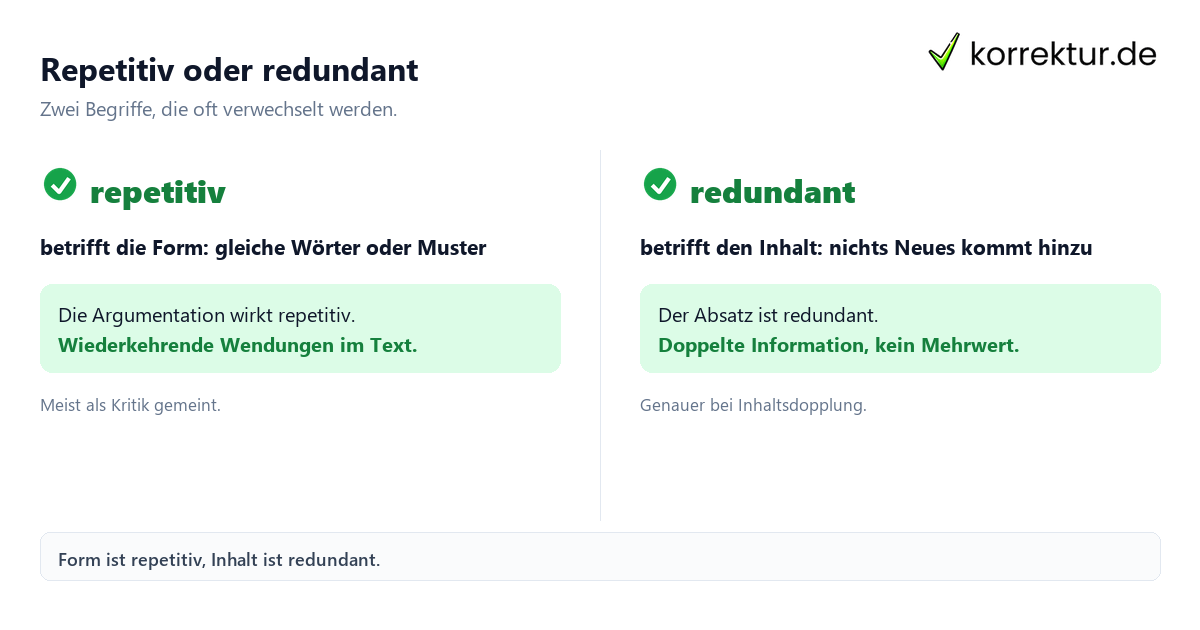 Repetitiv Bedeutung Repetitiv Bedeutung