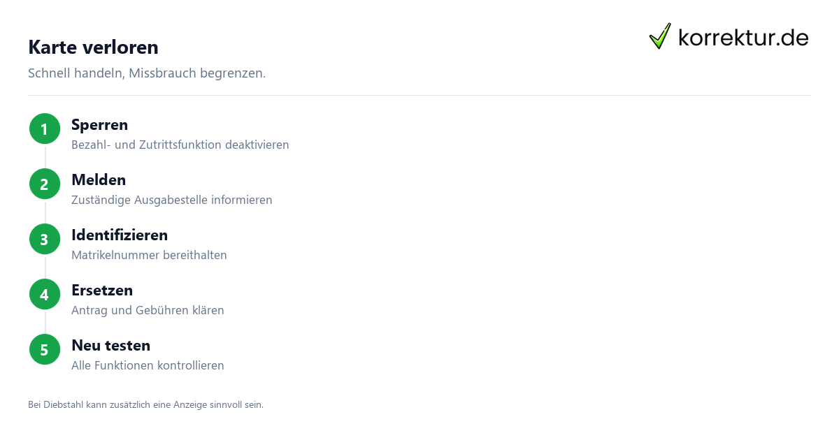 Studierendenausweis und Campus Card: Checkliste für den Studienalltag