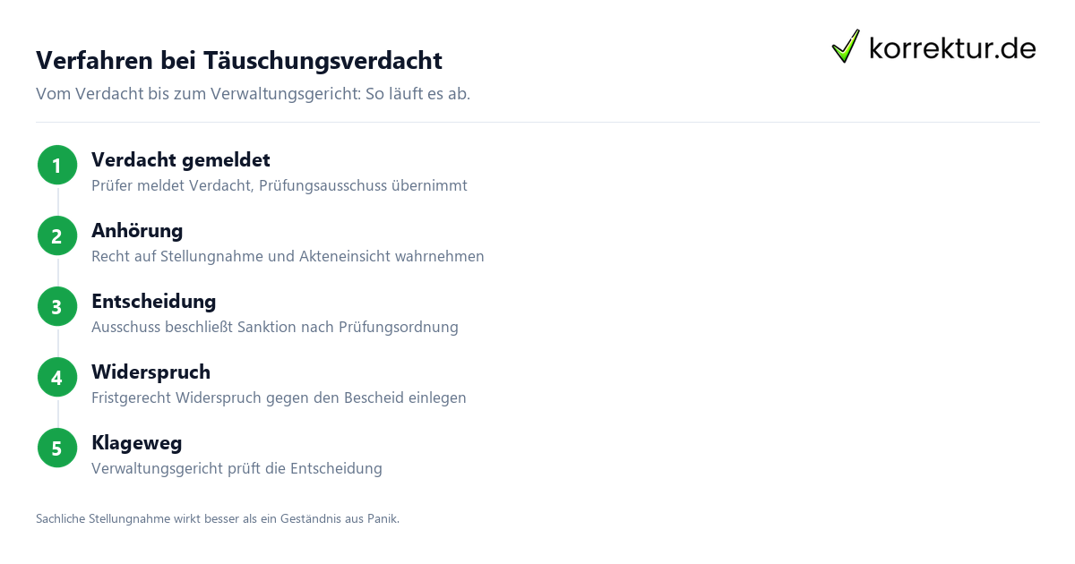 Täuschungsversuch – die Formen Täuschungsversuch: Formen von Spickzettel bis nicht deklarierter KI