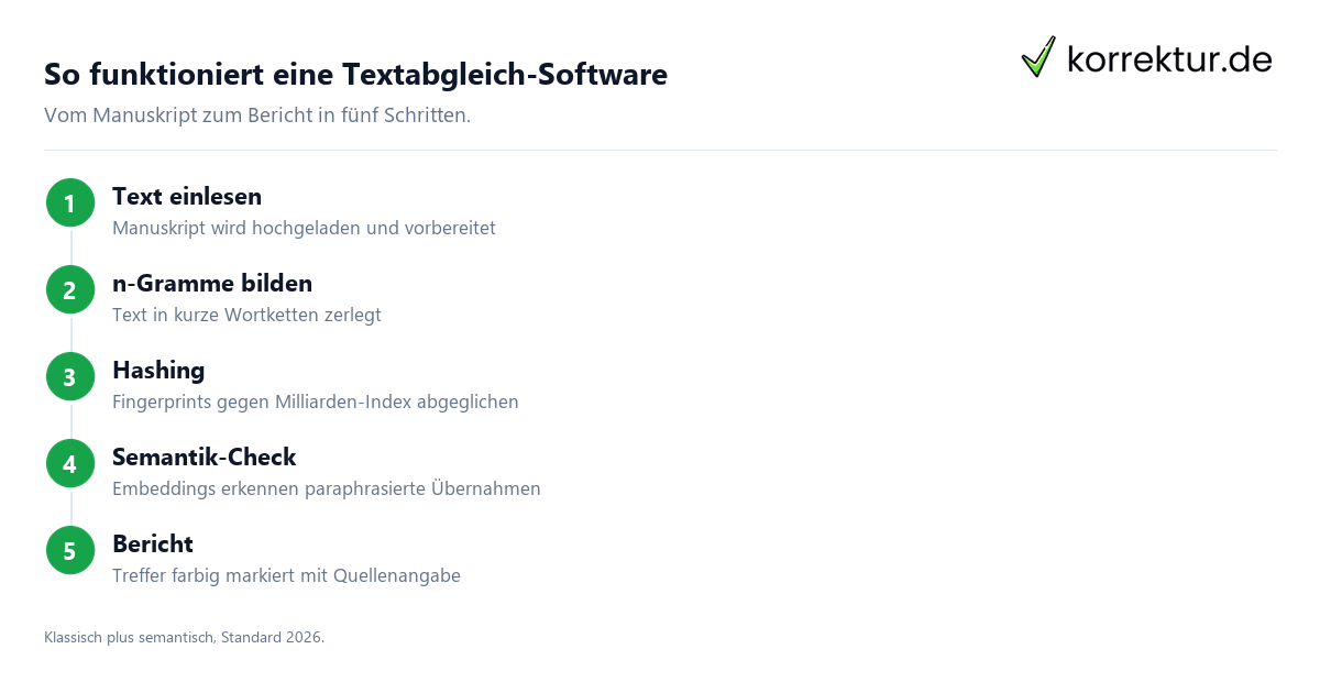Textabgleich-Software – Funktionsweise, Vergleich, Auswahl