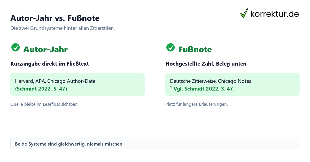 Zitierweisen im Überblick Zitierweisen im Überblick