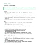 Vorschau der ersten Seite: Abgabe-Checkliste: Merkzettel für die letzte Woche
