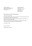 Vorschau der ersten Seite: Geschäftsbrief nach DIN 5008, Form B