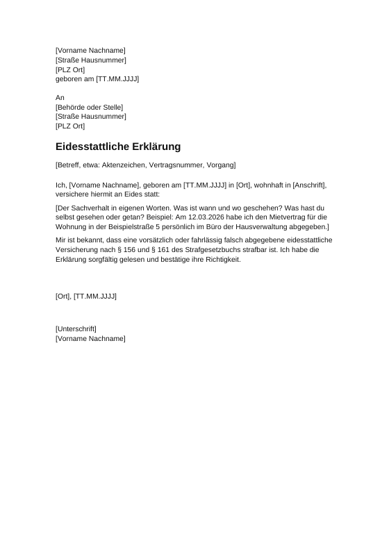 Vorschau der ersten Seite