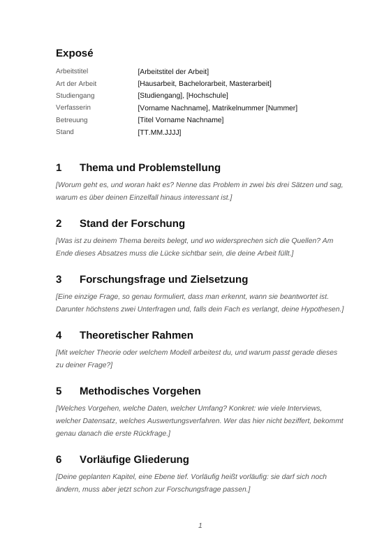 Vorschau der ersten Seite