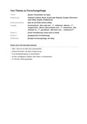 Vorschau der ersten Seite: Forschungsfrage: Arbeitsblatt vom Thema zur Frage