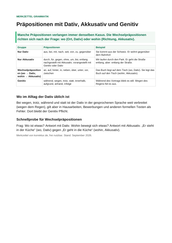 Vorschau der ersten Seite