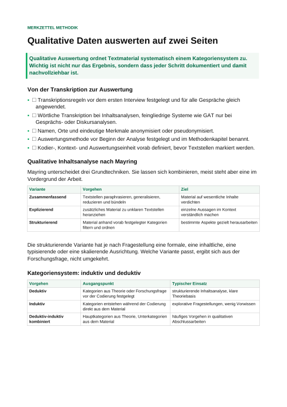 Vorschau der ersten Seite