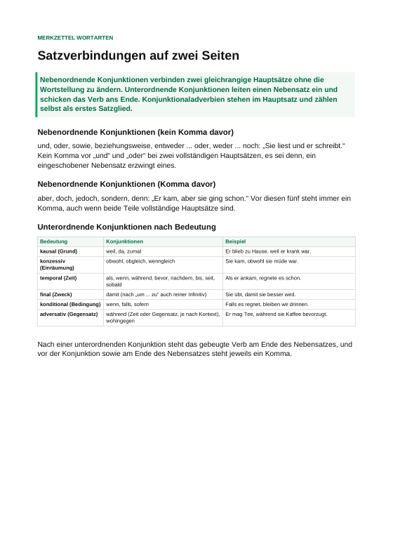 Vorschau der ersten Seite