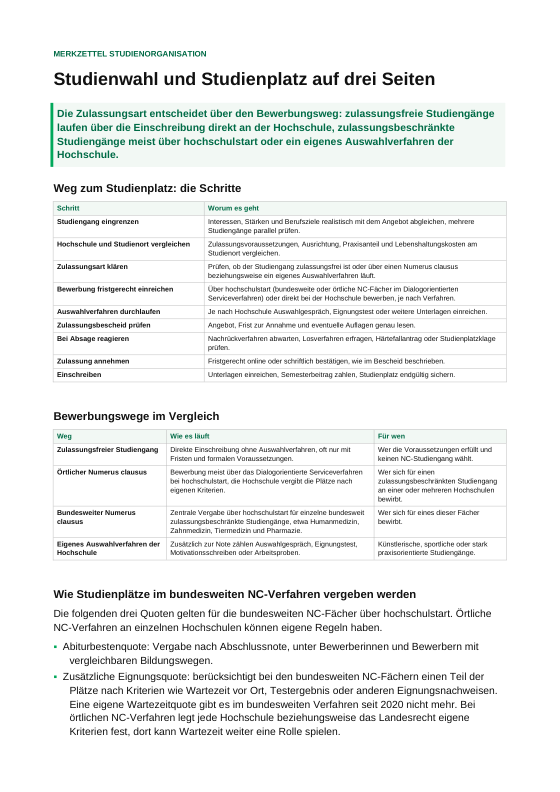 Vorschau der ersten Seite
