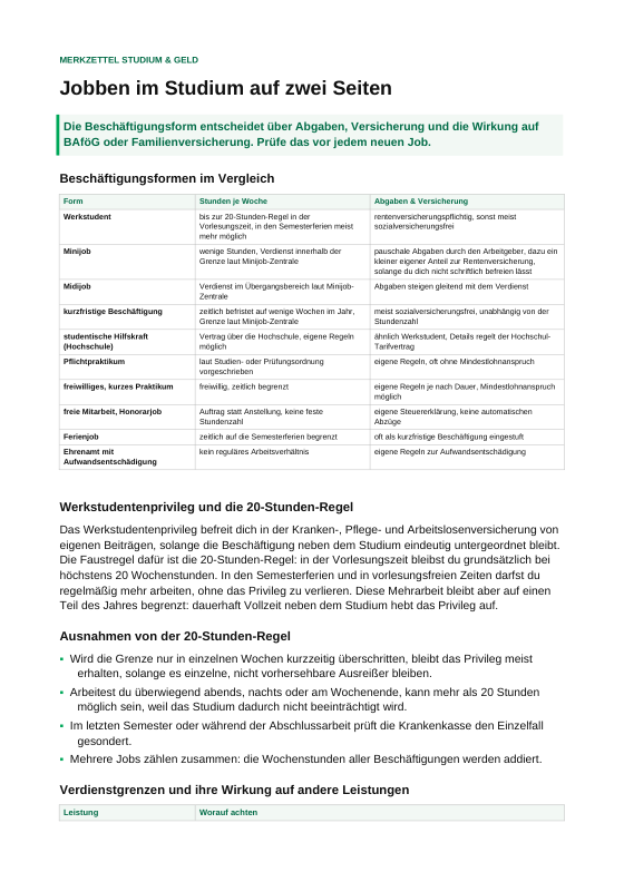 Vorschau der ersten Seite