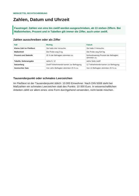 Vorschau der ersten Seite